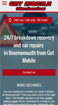 Mobile Screenshot of getmobilemechanics.co.uk